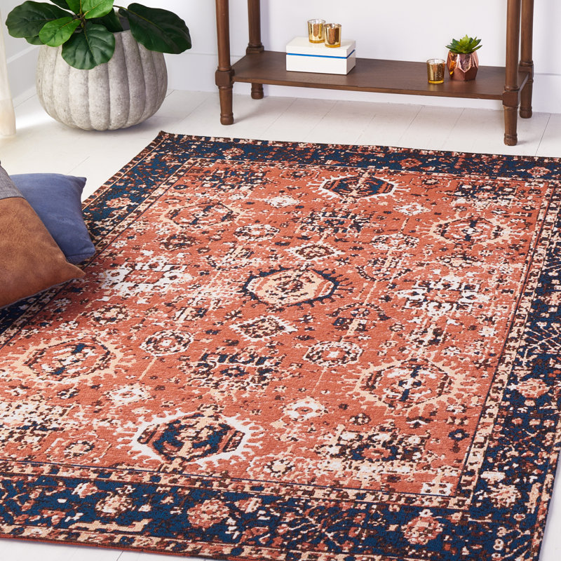 Easy Care Performance Machine Washable Oriental Rug, Rectangle 2' x 5'