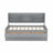 Wooden Captain Daybed Bed with Built-in Bookshelves-490314528-490314530