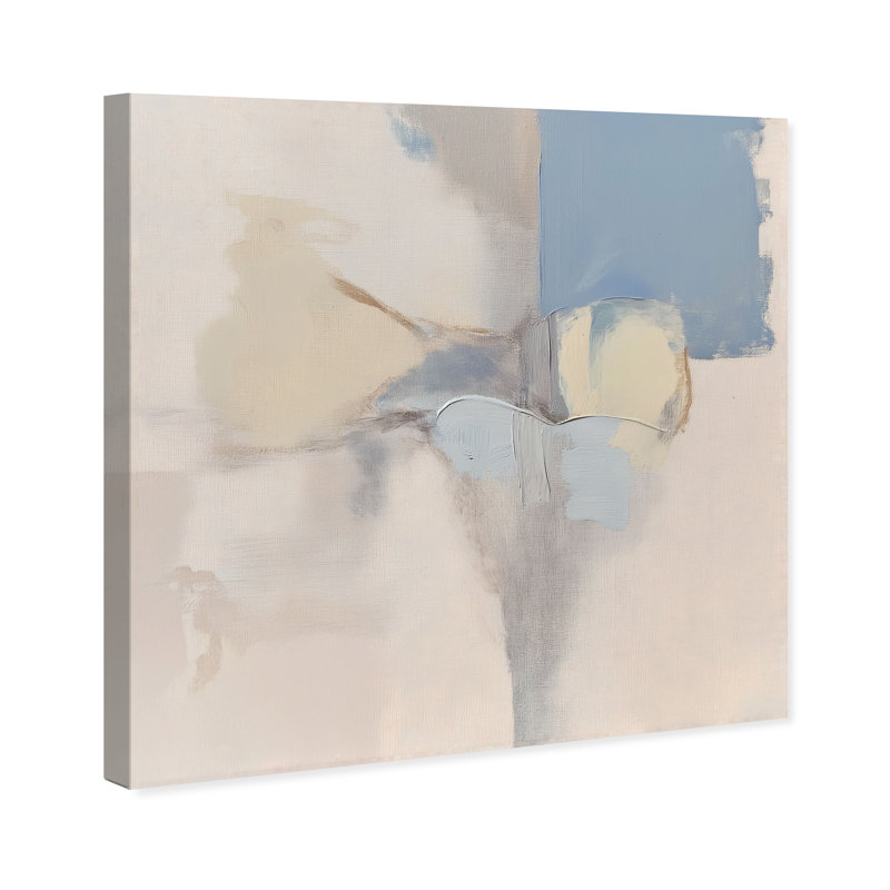 Clouded Calm I Canvas Abstract Print by Oliver Gal, Black Frame, 12 x 12, 20"H x 20"W, Canvas Unframed