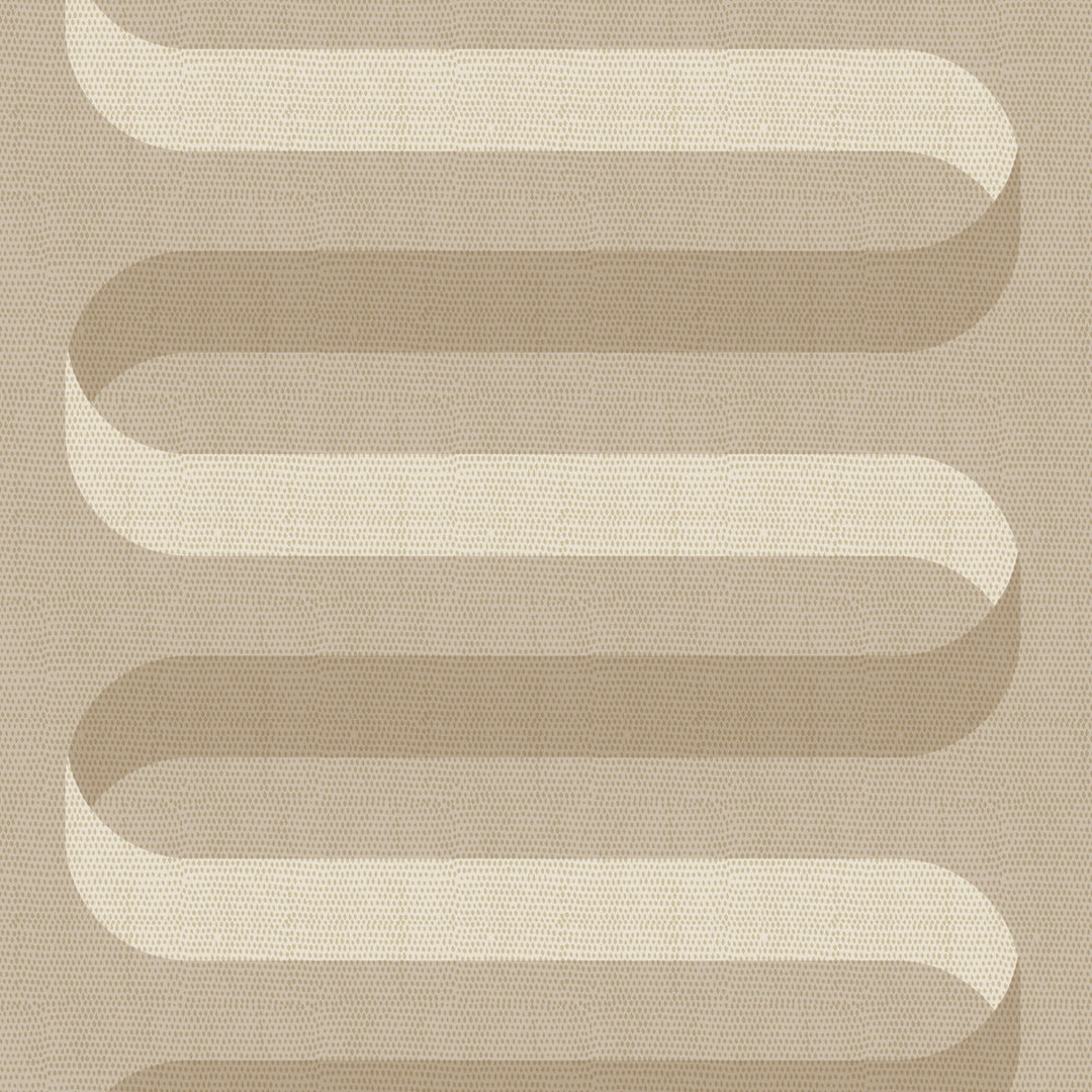 Folding Ribbon Self-Adhesive Roll, Wheat, Faux Grasscloth, Non-pasted