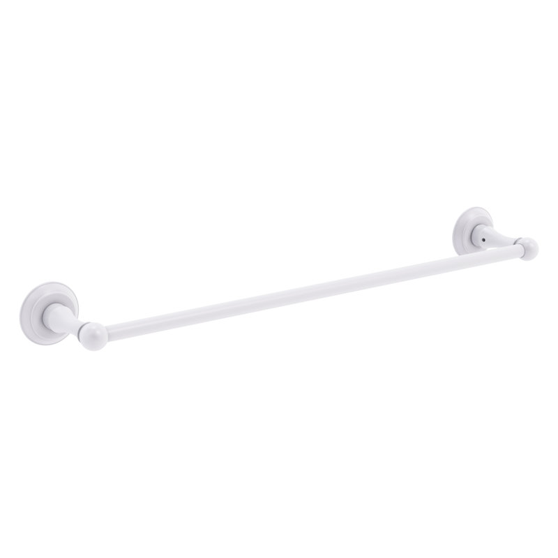 Barre à serviettes murale 20 "Essex, Blanc mat