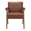 Fauteuil large en velours de 23,23 po