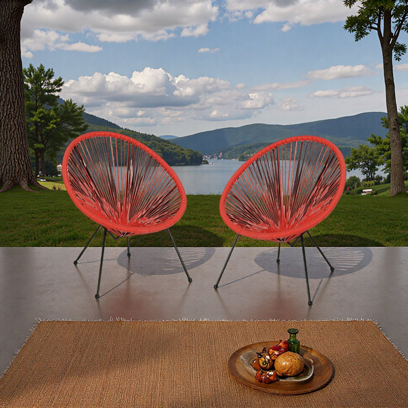 Chaise (ensemble de 2), Orange