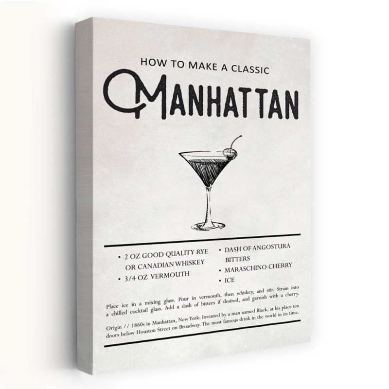 Manhattan, art contemporain abstrait, H 36 po x l 24 po