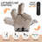 EONIX Large Lay Flat Power Lift Recliner Chair for Elderly with Heat and Massage, 400lbs Dual Motor Electirc Lift Chair with Extended Footrest, SLRY007062-118766324-129176115