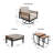 Townsend 8 Piece Outdoor Conversation Set with Sunbrella® Cushions-73289488-111412687