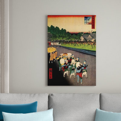 Hiroshige Utagawa - Wrapped Canvas Painting
