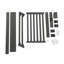 Ensemble de 2 supports pour étagères, supports à 3 niveaux, supports pour étagères de rangement
