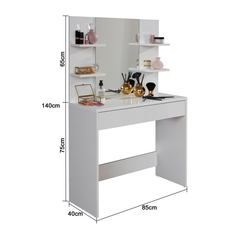 Monserrate Dressing Table with Mirror