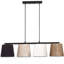 Luminaire suspendu pour îlot de cuisine avec hauteur réglable et 4 lumières-425740404-425740394