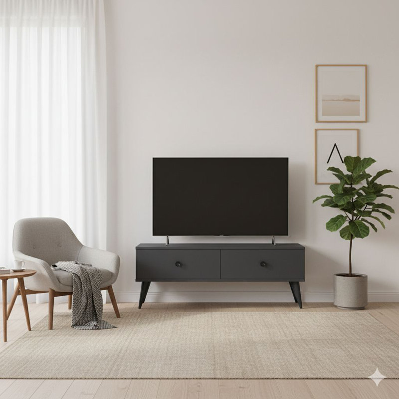 Meuble télé, Anthracite