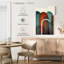 Avery Mid-Century Arches orange sarcelle I-108486106