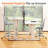 Drafting Tall Office Chair Ergonomic High Desk Chair With Flip-Up Armrests