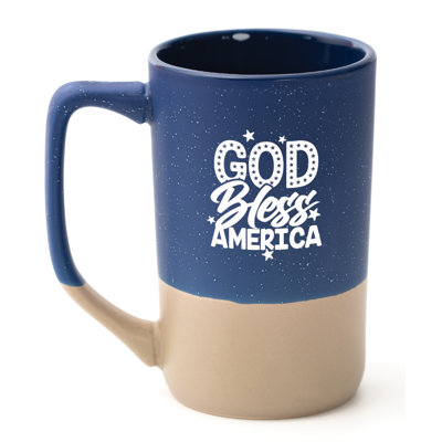 God Bless America Designer Mug, 16oz