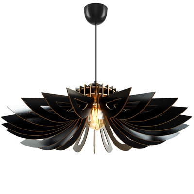 Lustre de fantaisie unique à 1 lumière Jhurilal