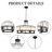6-light Head American Chandelier