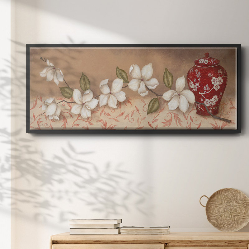 Chef-d'œuvre du manteau II - toile encadrée, H 20 po x l 50 po