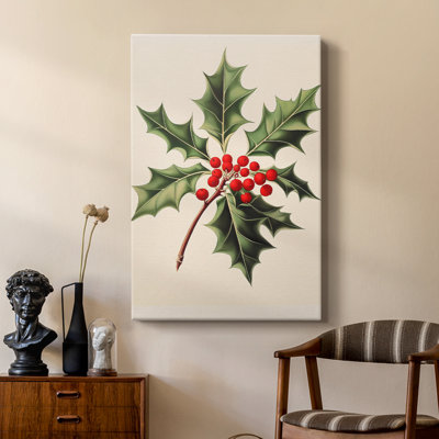 Christmas Holiday Art -Series 2-XXII -Custom Wrapped Gallery Cavas