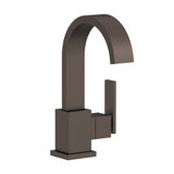 Secant Single Hole Bathroom Faucet with Drain Assembly