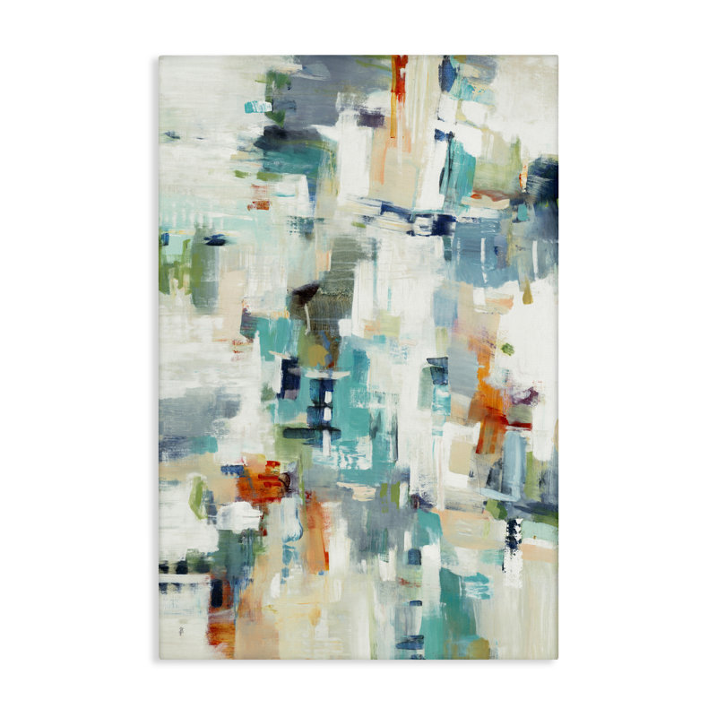 Dynamic Dappled Expression Canvas, design by Lisa Ridgers, 24" H x 16" W