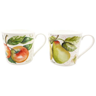 Piqua Farm Fruits Mug Set