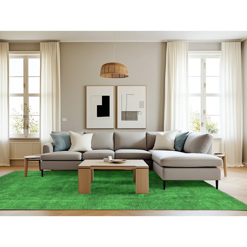 Erikc Washable Oriental Indoor Rug, Rectangle 8' x 10'