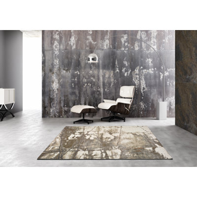 Medota Machine Woven Grey Indoor Rug