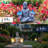 Outdoor Decor Zen Figurine Statue With Solar Lights, Zen Sculpture For Patio Yard Garden Decoration, Mother's Day Gift