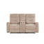 Causeuse avec console, beige