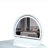 39" Makeup Vanity Table With Mirror Touch Screen Lighted Mirror, Dressing Table With Drawer For Bedroom