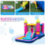 Château gonflable pour enfants avec glissade sans ventilateur