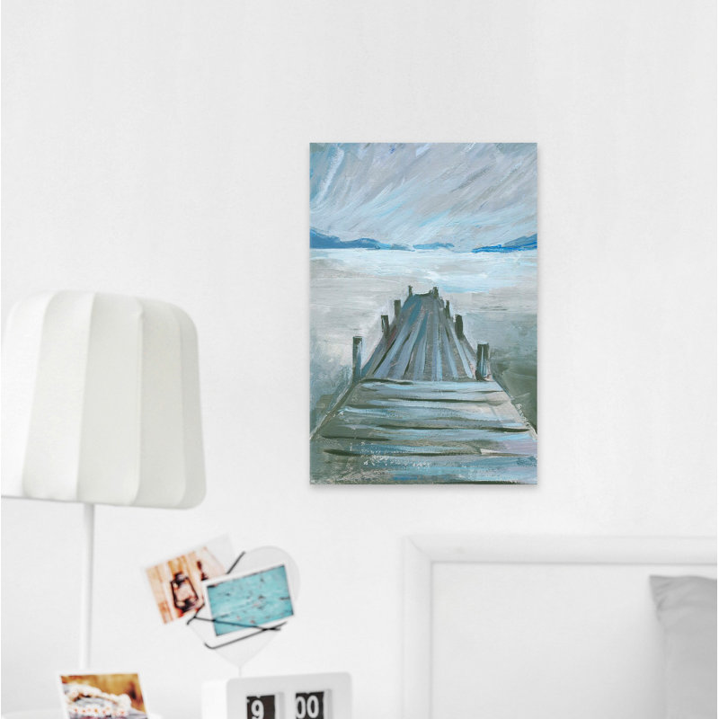 1 Piece Wrapped Canvas Painting, 38cm H x 25cm W