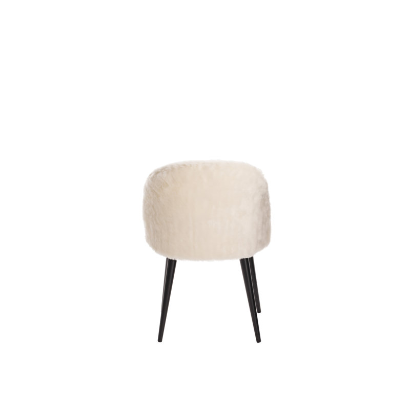 Fauteuil d'appoint Elle Decor, Crème