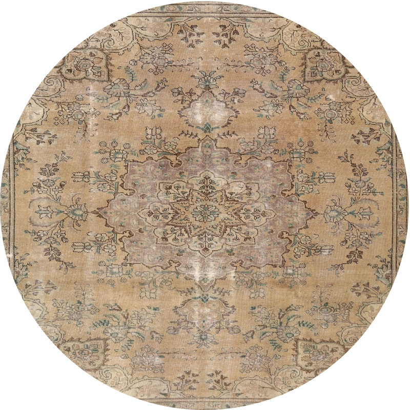 Cloetta Oriental Indoor Rug, Round 5'