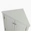 Armoire de rangement triangulaire pour salle de bain avec tablettes réglables, armoire de plancher autoportante pour la cuisine à domicile-495710472