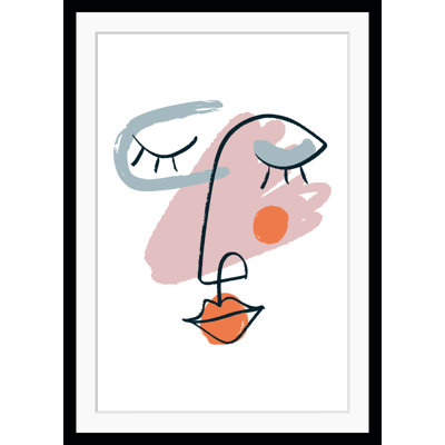 Face - Single Picture Frame Print