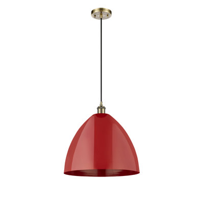Luminaire suspendu conique 1 lumière