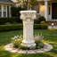 Colonne décorative rétro gréco-romaine de 38 cm (15 pouces), pilier intérieur/extérieur pour mariage et décoration de table