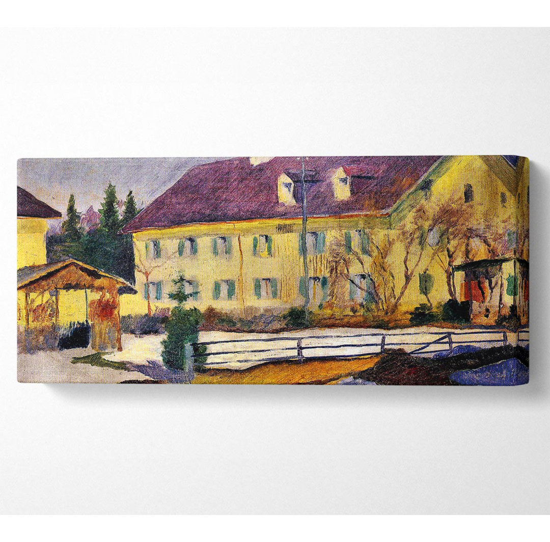 August Macke Krankenhaus Im Tegernsee - Leinwanddrucke auf Leinwand