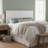 Wilton Window Pane Wood Panel King Headboard - White-1702083408
