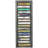 16 Slot Solid Wood Media Shelves