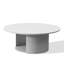 Clauson - Table basse d'extérieur blanche