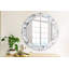 Huldar Glass Flat Wall Mirror