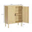 Armoires de cuisine avec portes décoratives en rotin, buffets, armoires à vin, salles à manger, couloirs, consoles