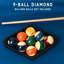 Porte-billard style billard en bois à 9 boules Style-88998227