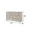 Commode de chambre à coucher 7 tiroirs Liora-123412657