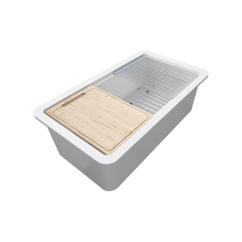 33'' L Single Bowl Kitchen Sink