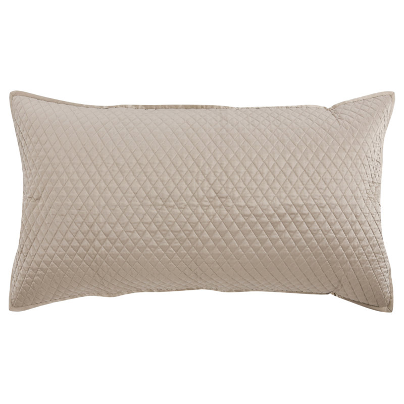 Winthrop Sateen Sham, Natural, King