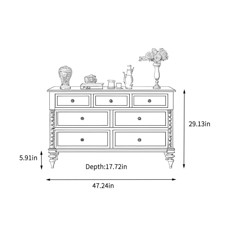 Armoire de rangement à grande capacité de style tiroir