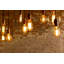 Ampoule incandescente 25 watts E12 candélabre, filament nostalgique ST15, lumière ambrée chaude 2200K, 35 lumens, intensité variable